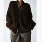 Loose V-neck Button Cardigan Fall Winter Fashion Single Breasted Knitted Sweater Top Women's Clothing