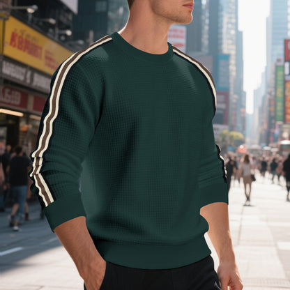 Casual Men's Loose Round Neck Sweater Thin