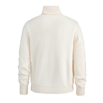 Men's Slim-fit Thickened Fashionable Turtleneck Sweater