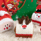 Child Christmas Socks Winter No-shedding Cute Elk Elk Santa Claus Snowman Sleeping Floor Coral Fleece Socks