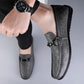 Slip-On Business Men's Soft Surface Casual Plus Size Loafers Leather Shoes