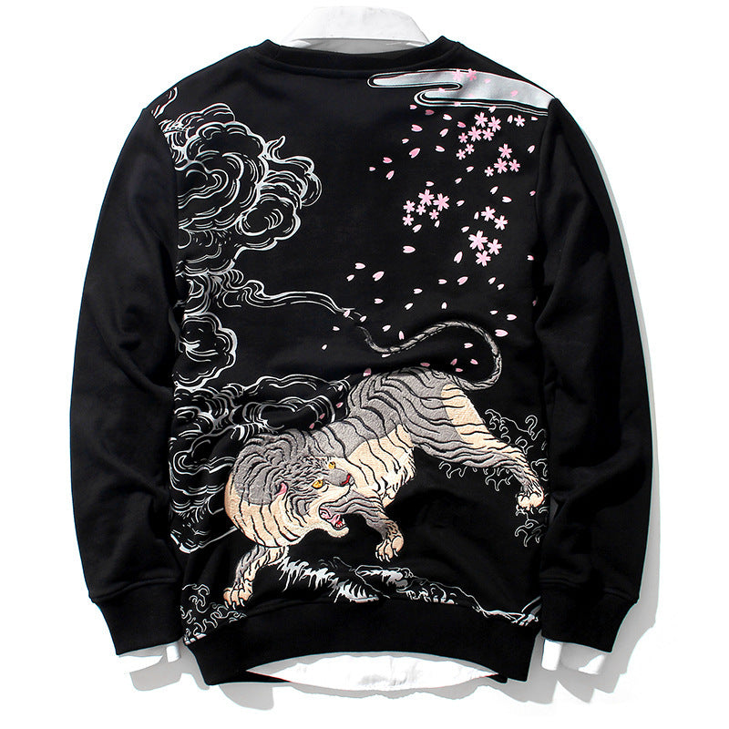 Men's embroidered sweatshirt