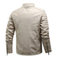 Leather Men's Leather Jacket Youth Motorcycle Leather Jacket Plus Velvet Thickening