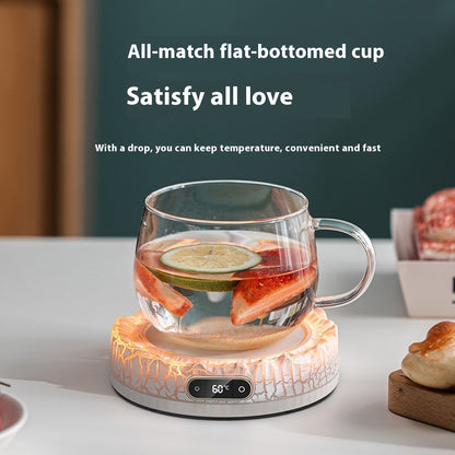 Constant Temperature Cup Warming Holder Intelligent Number Insulated Coaster