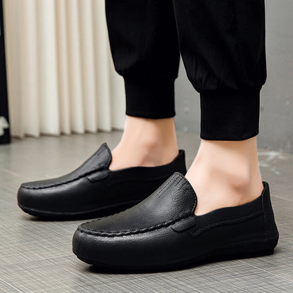 Thick Bottom Wear-resistant Height Increasing Work Chef Men's Outdoor Wear New Antiskid Shoes