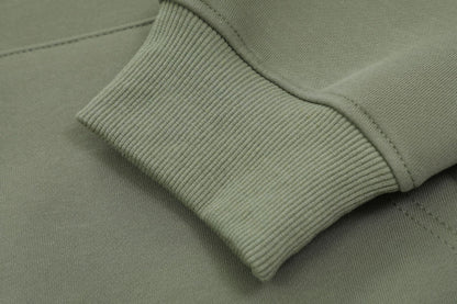 Men's Fleece Embroidered Hooded Pullover Sweatshirt