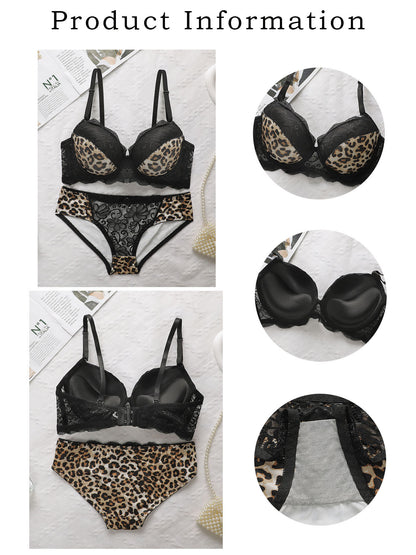 Sexy Women's Lingerie Set, Push-up Design To Gather Side Breast And Prevent Sagging, Shaping Type