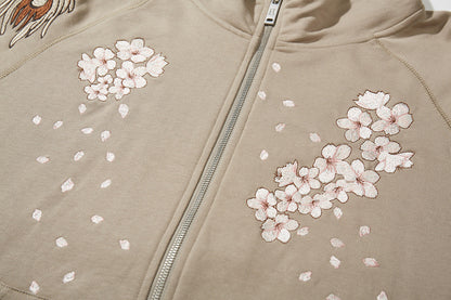 Men's Fashion Casual Embroidered Hooded Sweatshirt