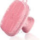 Handheld Face Decontamination Brush Silicone Face Cleansing Brush