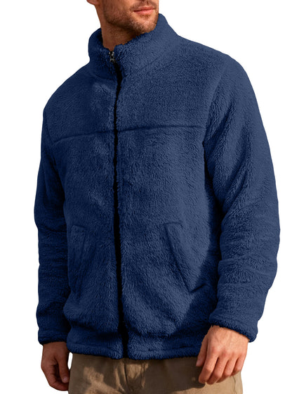 Leisure Sports Loose Zip Bejirog Stand-up Collar Jacket