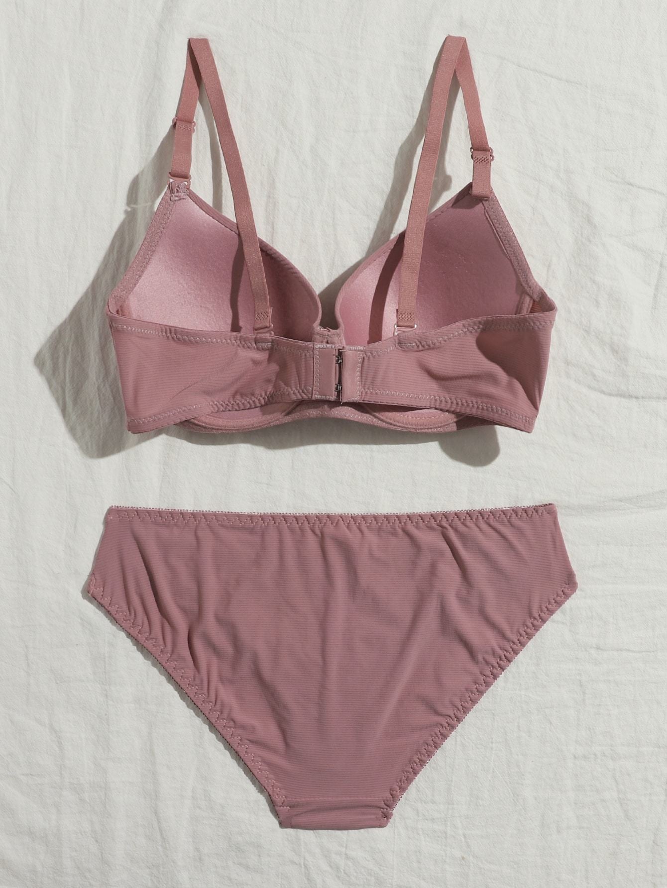 Women's Lingerie Set, Comfortable Push-up Bra For Women, Available In Three Colors