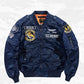 Pilot Jacket Men's Korean Embroidered Baseball