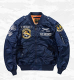 Pilot Jacket Men's Korean Embroidered Baseball