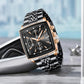 Business Personality Large Dial Square Watch Men