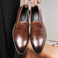 Simple British Style Polished Pointed Leather Shoes