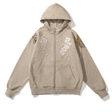 Men's Fashion Casual Embroidered Hooded Sweatshirt