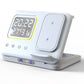 15W Wireless Chargers Stand 5 In1 LED Digital Alarm Clock Fast Charging Dock Station
