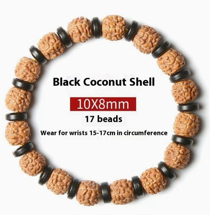 Amazon New Product European And American Style Agate Beaded Bracelet Volcanic Stone Prayer Bracelet