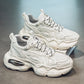 Personalized Brush Color Mesh Casual Height Increasing Men's Sneaker