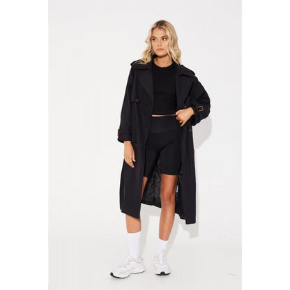 Women's Fashion Casual Long Trench Coat