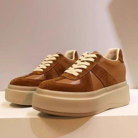 Small Women's Thick-soled Non-slip Sports Shoes Height Increasing Insole