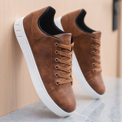 Lace-up Flat Shoes Men's Fashion Casual Shoes