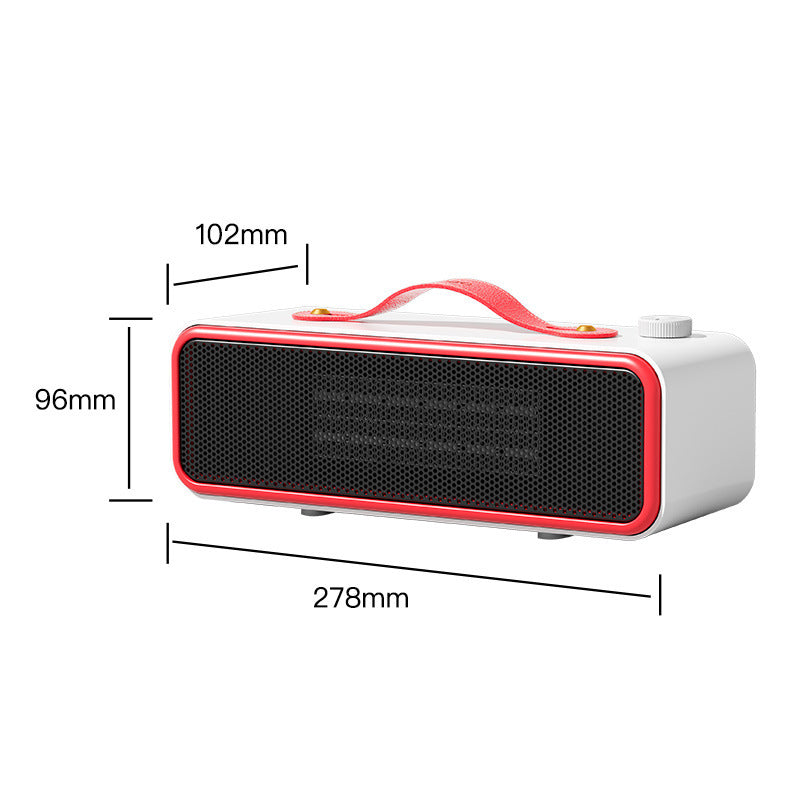 Home Office Learning Small Desktop Warm Air Blower Quick Heating Heater