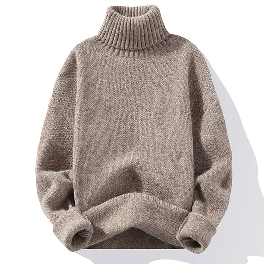Turtleneck Sweater Men's Fashion Korean Slim Fit