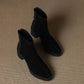 Fashion Personality Suede Booties Women