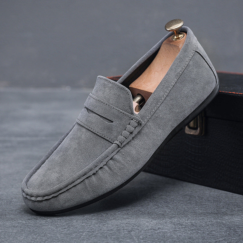Men's Casual Flat Leather Shoes