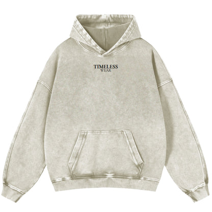 Heavyweight Washed And Distressed Loose Batik Sweatshirt