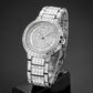 Fashion Full Square Diamond Hip Hop Full Diamond Men's Watch