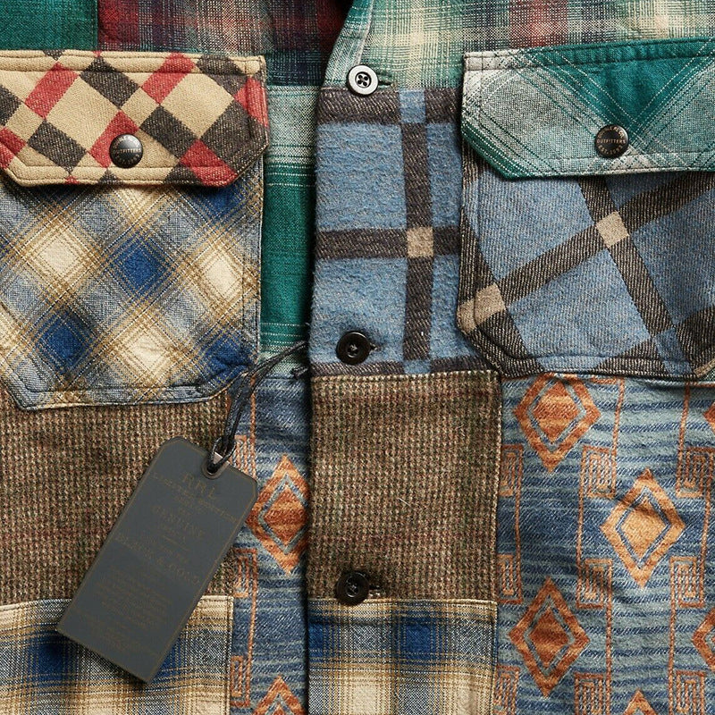 Men's Thick Cotton Plaid Jacket Jacket