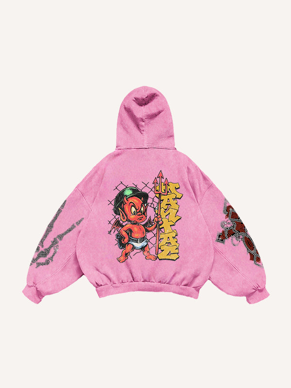 Fashion Casual Printed Polyester Sweater