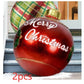 Christmas Ornament Ball Outdoor Pvc 60CM Inflatable Decorated Ball PVC Giant Big Large Balls Xmas Tree Decorations Toy Ball