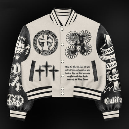 Fashion Casual Printed Polyester Sweater