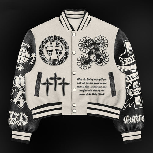 Fashion Casual Printed Polyester Sweater