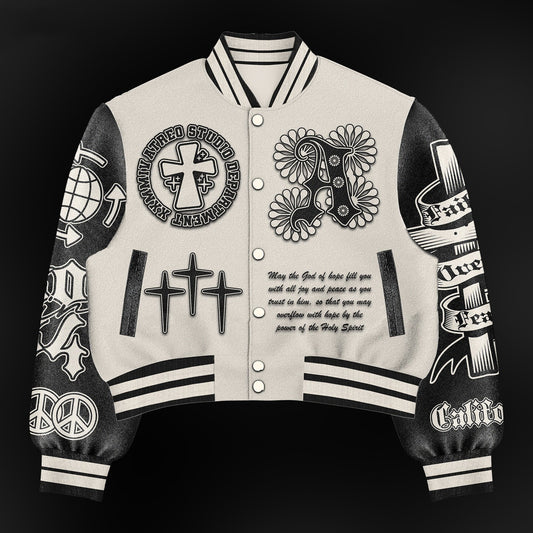 Fashion Casual Printed Polyester Sweater