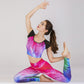 Fashion printed yoga clothes suit women