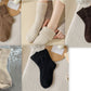 Tube Winter Thickened Maillard Terry Velvt Plush Snow Socks