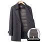 Double-sided Wool Overcoat Men's Mid-length Suit Collar Woolen Coat
