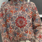 New Christmas Abstract Printing Casual Cloak Coat Cardigan