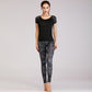 Fashion printed yoga clothes suit women