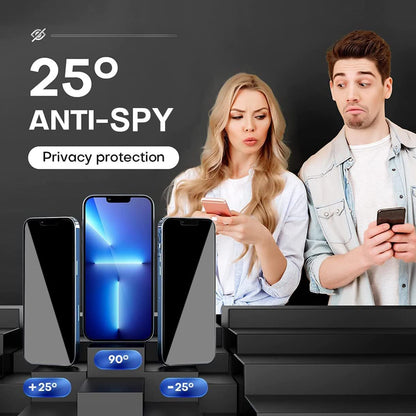 Magneto Phone Case With Double-sided Glass, Anti-peep, Full Coverage