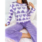 Thickening Flannel Pajamas Warm And Soft Long-sleeve Suit