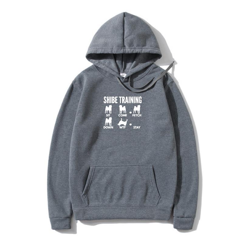 Training Dog Hoodie Sports Men Streetwear