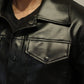 Black Flap Pocket Mafia Jacket