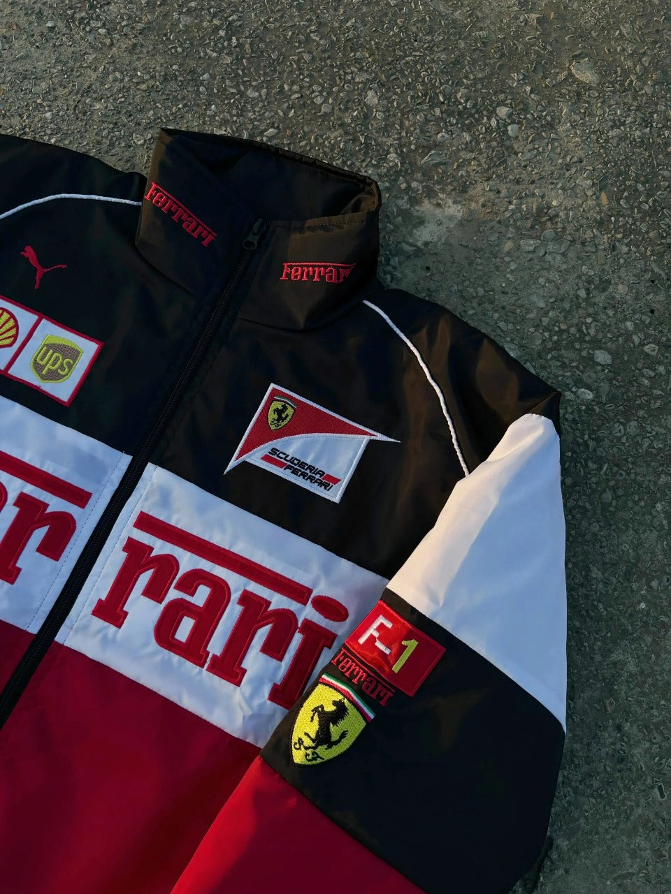 Ferrari F1 Racer Jacket (Multicolor)