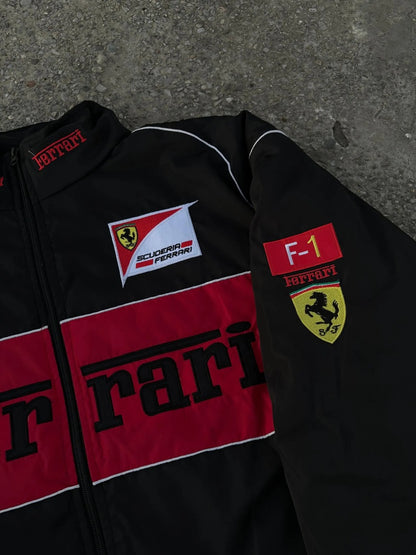 Ferrari F1 Racer Jacket (Black)