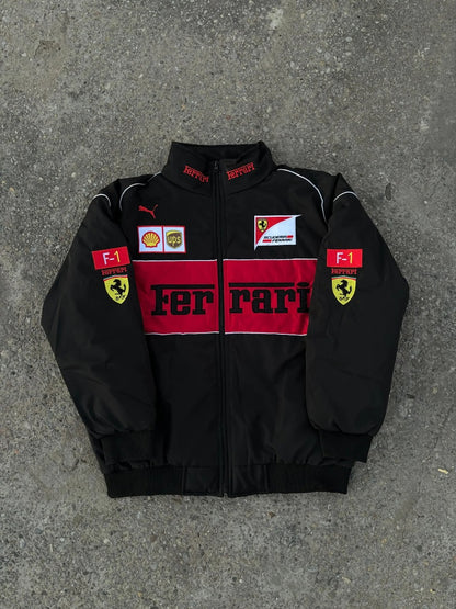 Ferrari F1 Racer Jacket (Black)